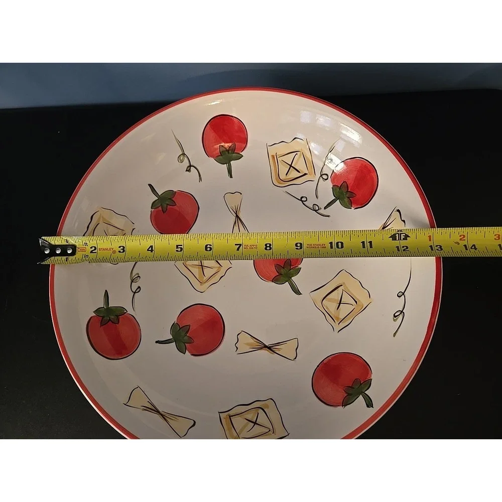 Tabletops EVERYBODY LOVES PASTA Serving bowl‎ 13in. Outside Diameter